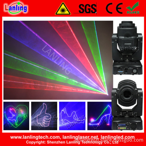 Moving Head RGB Laser Light